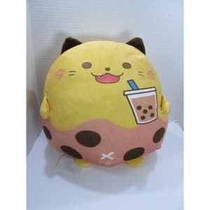 Picnyan Tappy Boba Cat 12" Plush - Toraya - Japan  with Tags